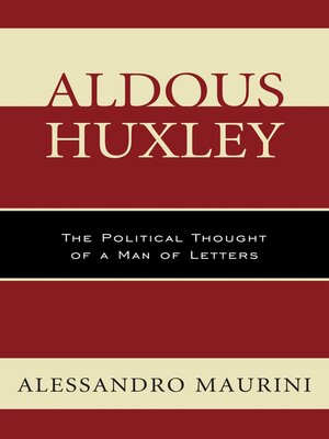 cover image of Aldous Huxley
